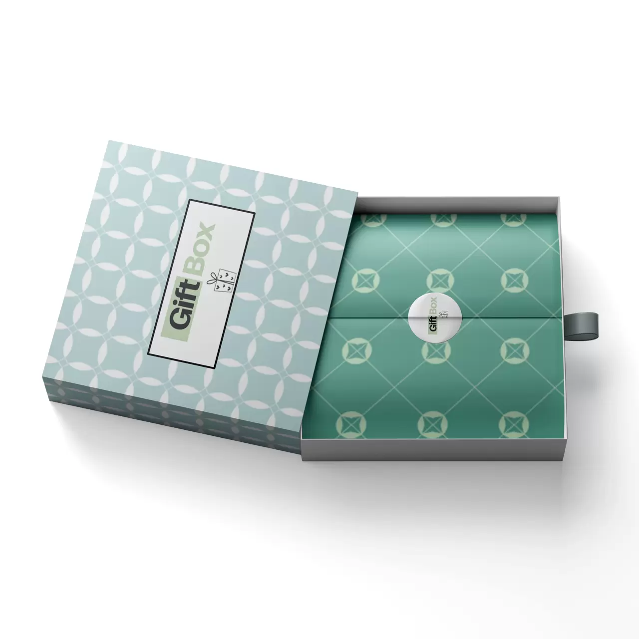 صناديق هدايا بأدراج من الورق المقوى