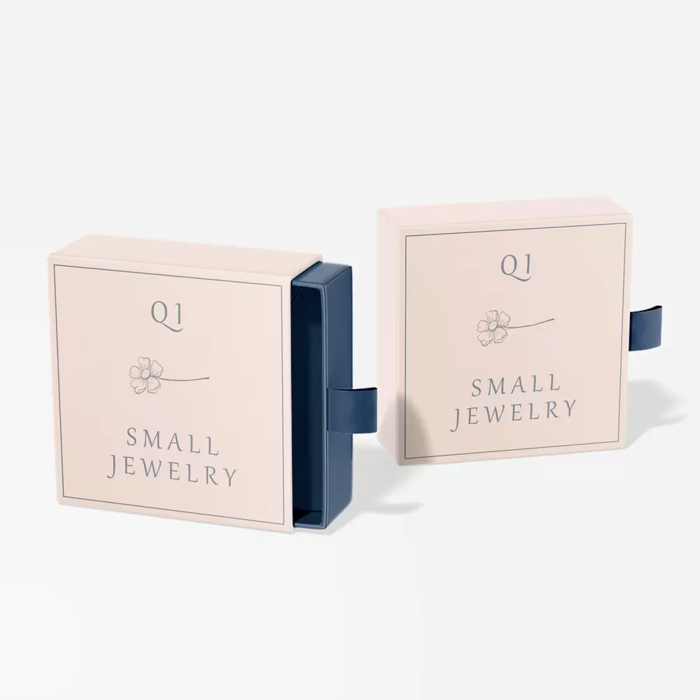 صندوق هدايا من الورق المقوى للمجوهرات