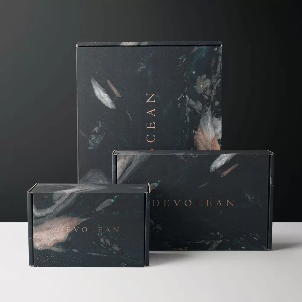 صناديق شحن مموجة مخصصة