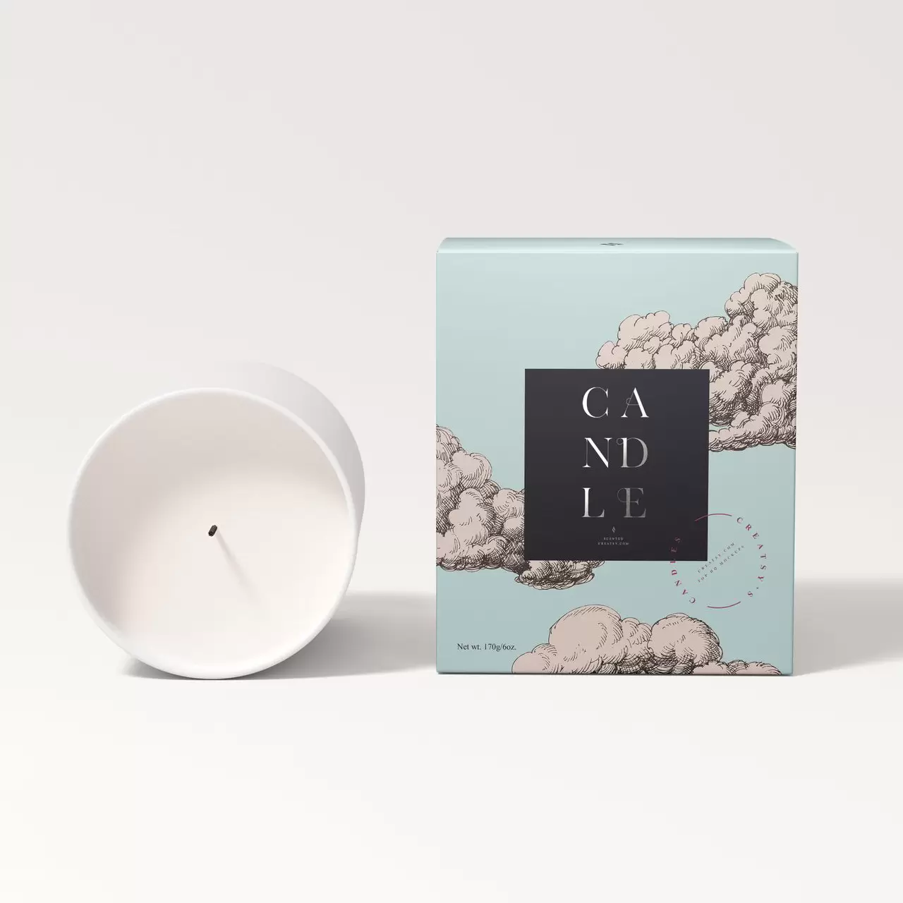  علب الشموع المصممة حسب الطلب 