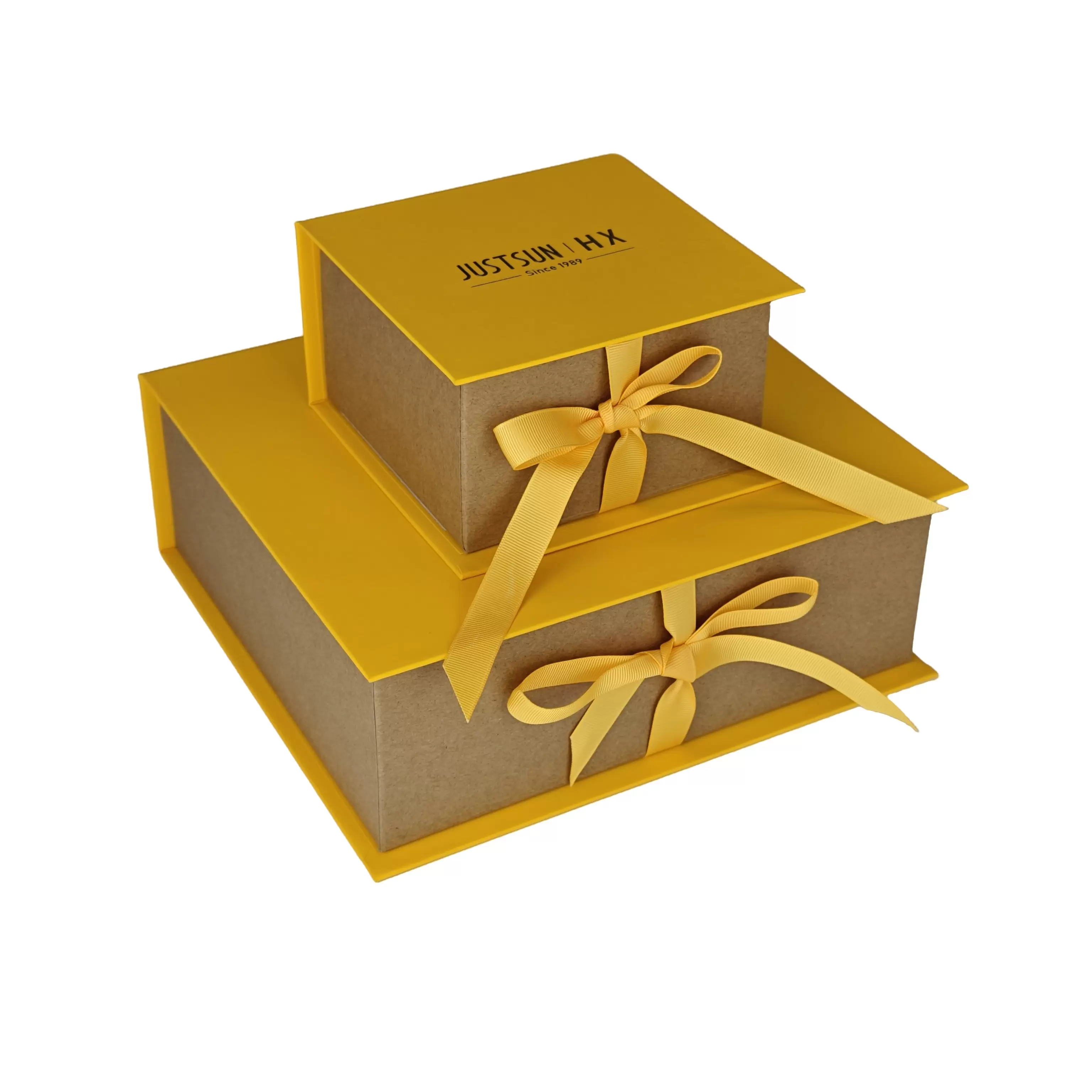 صناديق هدايا من الورق المقوى قابلة للطي