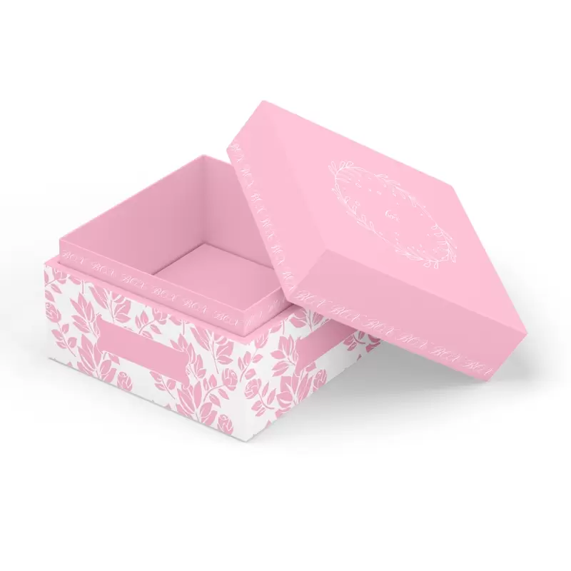 صناديق من الورق المقوى مكونة من قطعتين