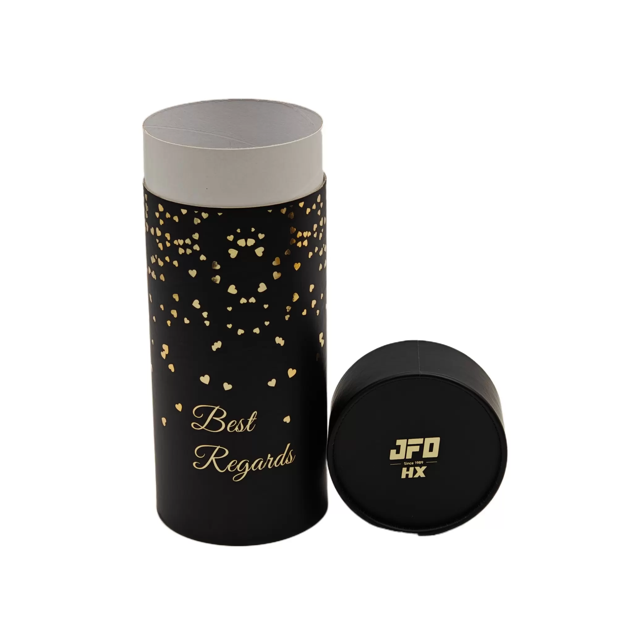  صناديق هدايا أسطوانية من الورق المقوى