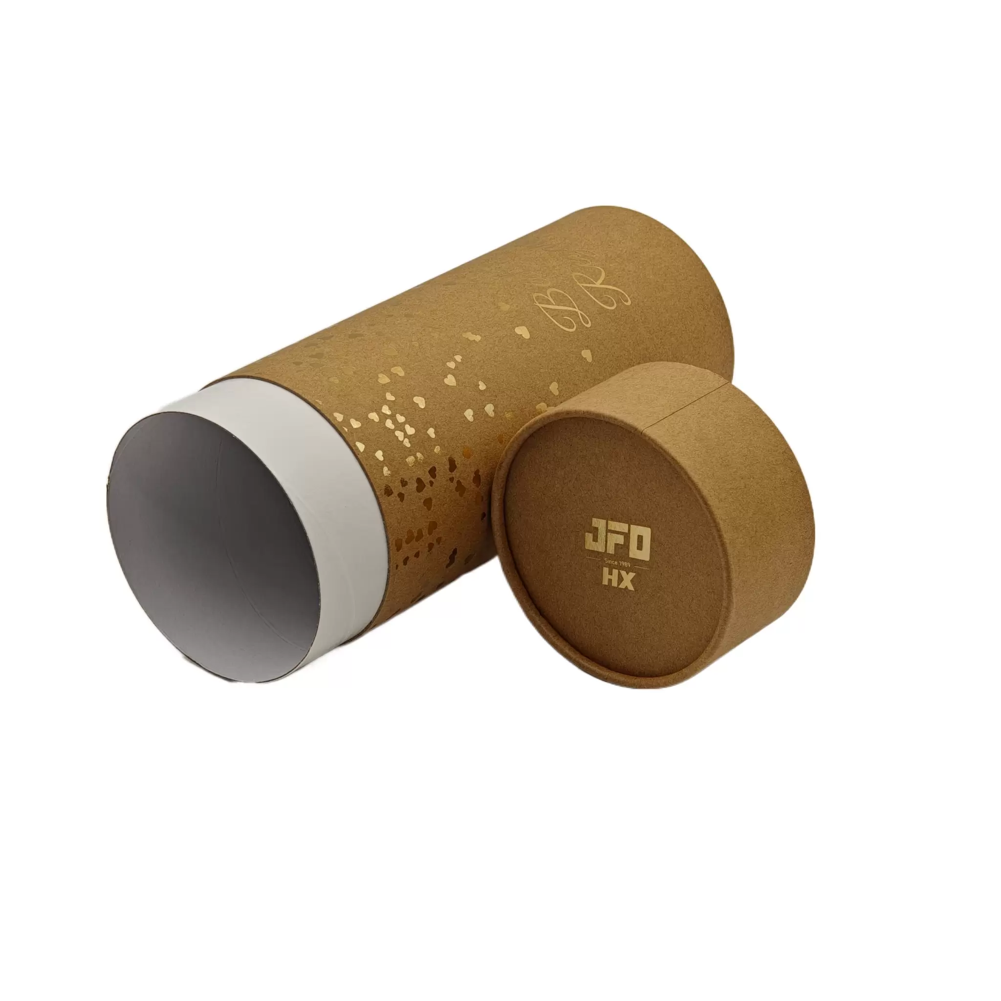 صندوق هدايا من أنبوب من الورق المقوى صندوق هدايا من أنبوب من الورق المقوى