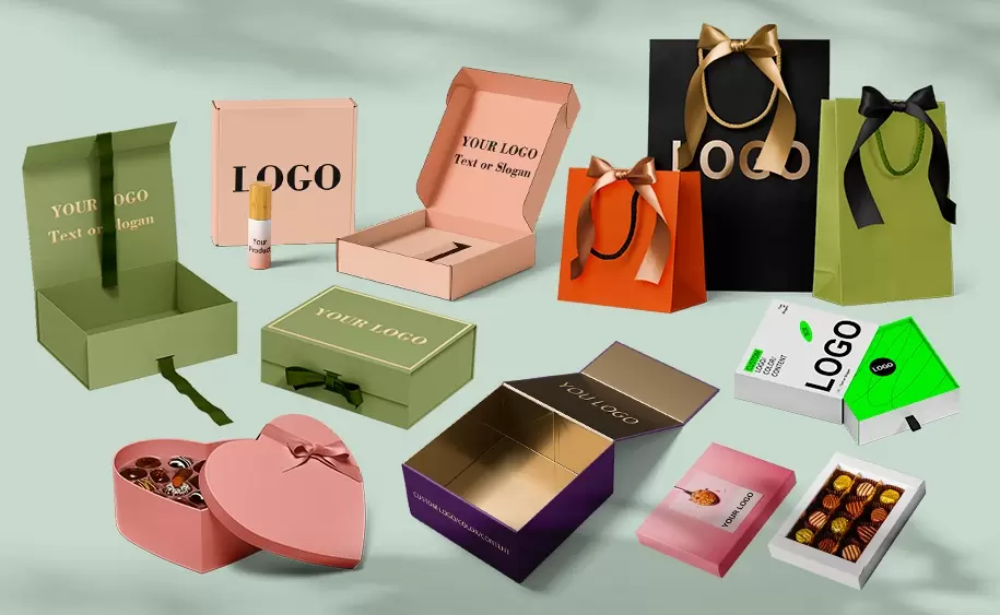 صندوق تغليف من الورق المقوى