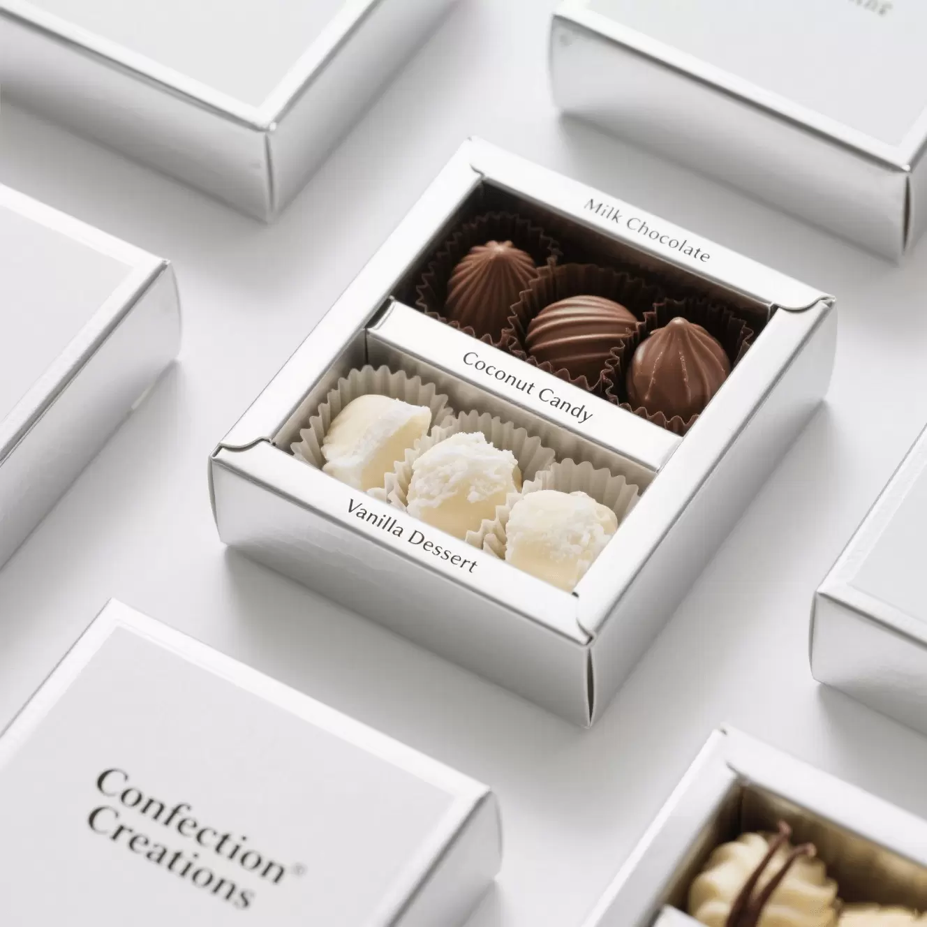 صناديق الشوكولاتة